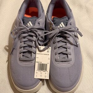 Adidas Women’s Sleuth DLX Canvas light blue Sneakers Size 8